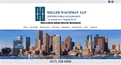 Desktop Screenshot of millerwachman.com